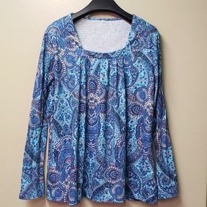 Womens Tunic Top With Long Sleeves